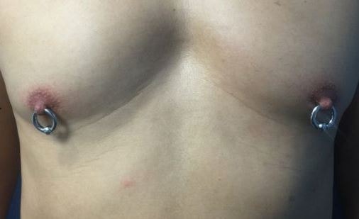 Nipple piercing Male